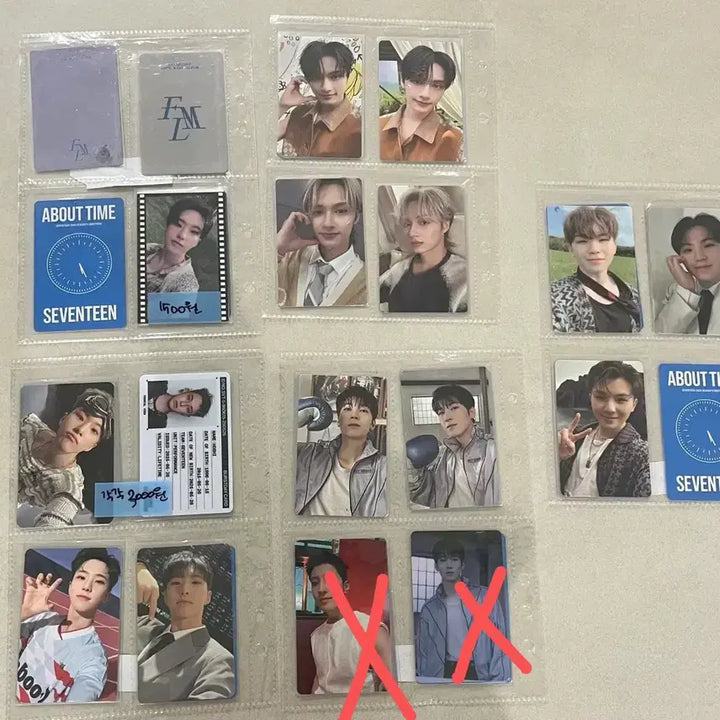 [BUNJANG] SEVENTEEN Photocard Bundle Set / 세븐틴 포토카드