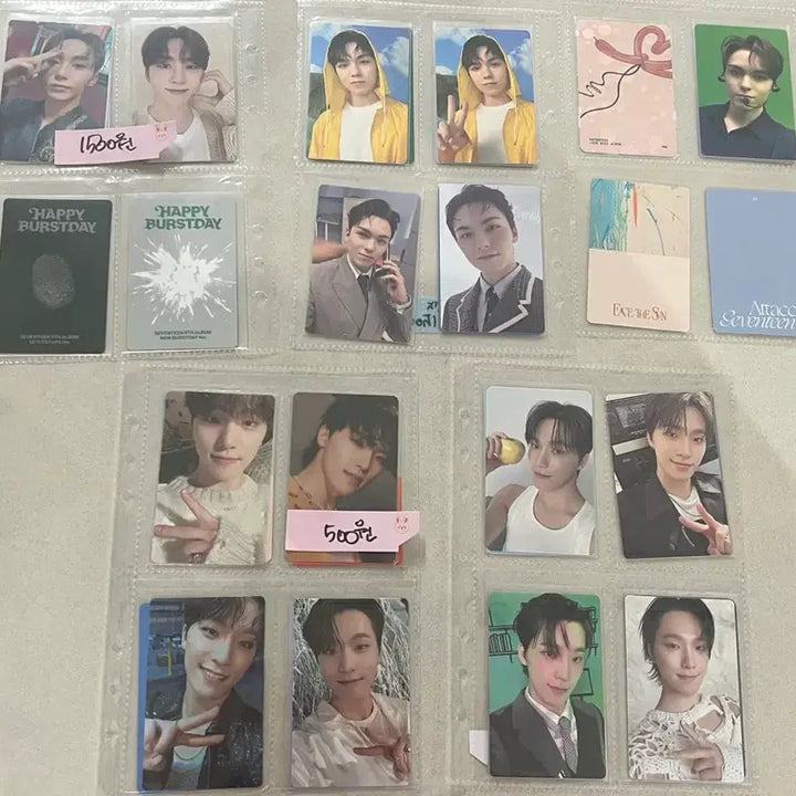 [BUNJANG] SEVENTEEN Photocard Bundle Set / 세븐틴 포토카드