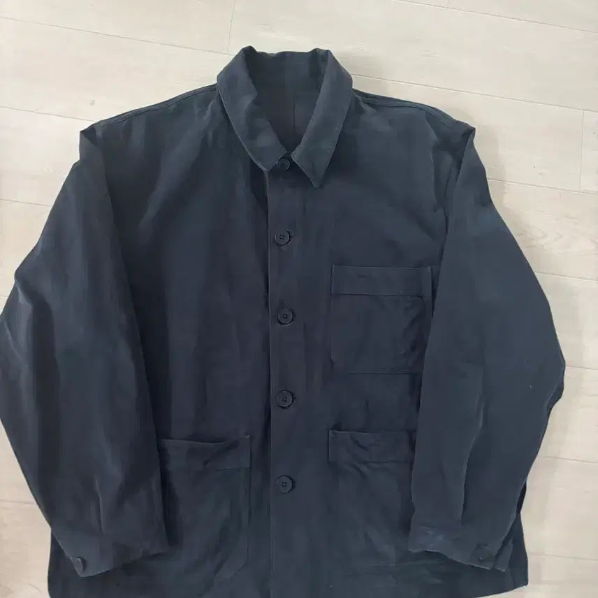 [SOLD OUT] 스테디에브리웨어 소프트 코튼 워크자켓 다크네이비 3