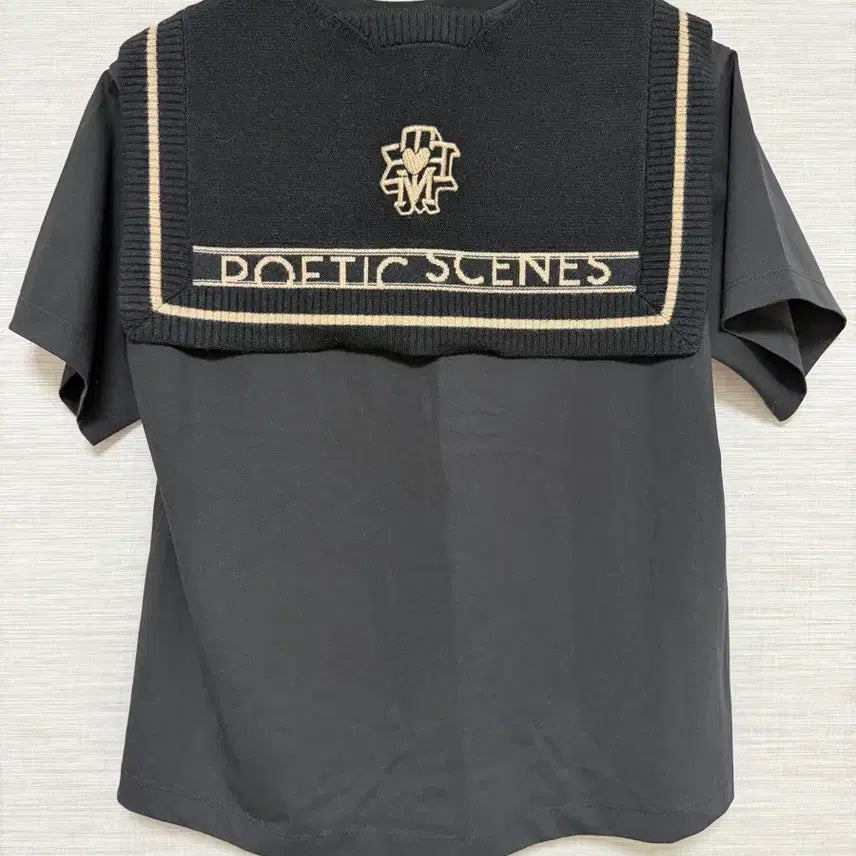 [BUNJANG] TIME by TIME 100% Cotton T-Shirt Set / 한섬 타임 블랙 티셔츠 세트