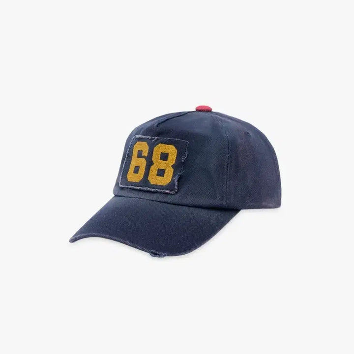[BUNJANG] OS Churchill Perforated 5 Panel Cap Navy / [OS]처칠롬퍼 VNTAGE 5 PANEL CAP 68 네이비