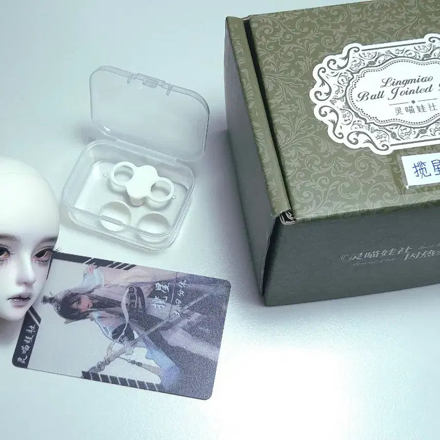 [BUNJANG] MSD BJD Doll Head / 풀박스 + 안구 + MSD 구관 헤드 구체관절인형 헤드 팝니다