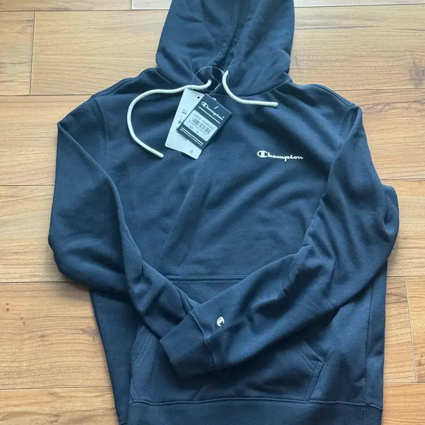[BUNJANG] Champion Navy Hoodie (Size S) / 챔피온 네이비 후드티 새상품 S