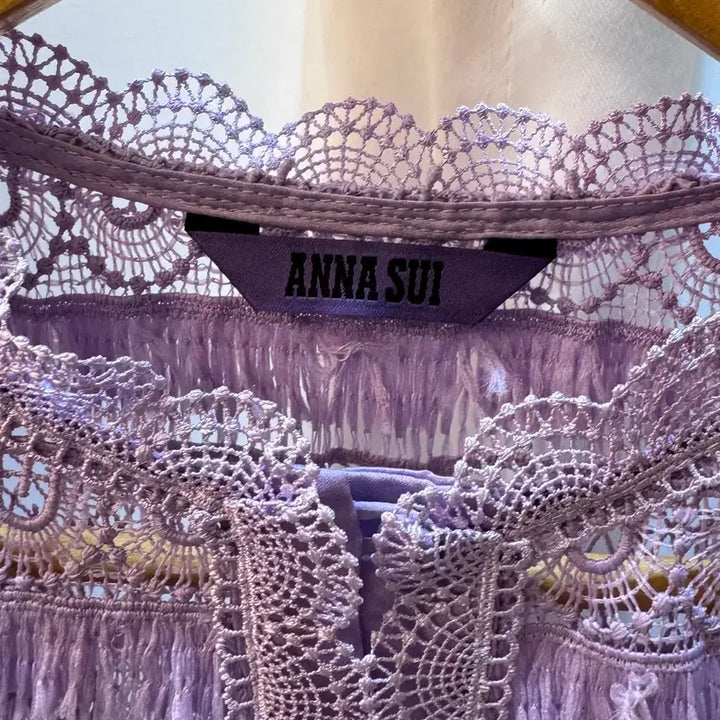 [BUNJANG] ANNA SUI Lace Blouse / ANNA SUI 안나수이 레이스 블라우스 A328