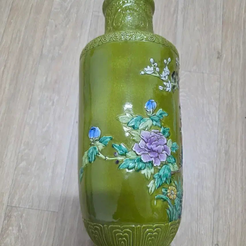 [BUNJANG] Qing Dynasty Qianlong Period Gourd-Shaped Vase / 청대 건륭 방추병(중국도자기)