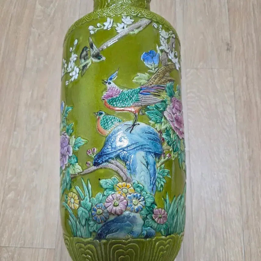 [BUNJANG] Qing Dynasty Qianlong Period Gourd-Shaped Vase / 청대 건륭 방추병(중국도자기)