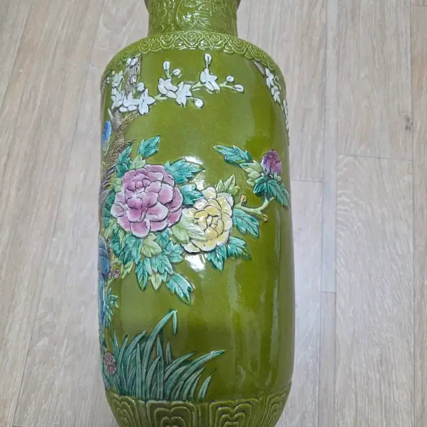 [BUNJANG] Qing Dynasty Qianlong Period Gourd-Shaped Vase / 청대 건륭 방추병(중국도자기)