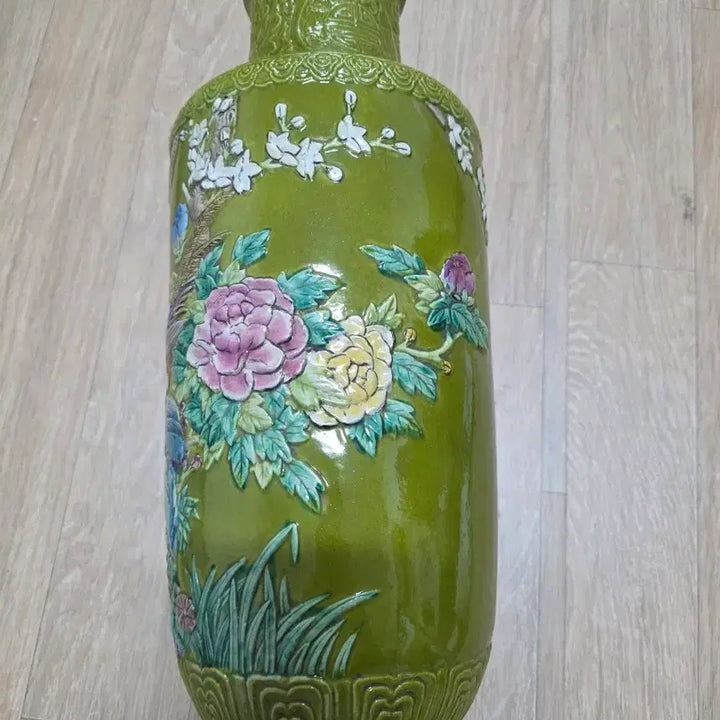 [BUNJANG] Qing Dynasty Qianlong Period Gourd-Shaped Vase / 청대 건륭 방추병(중국도자기)