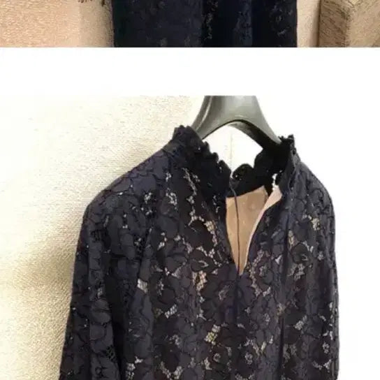 [BUNJANG] Blanc&amp;Eclare Kate Dress Navy Size S / 블랑쇼 케이트 드레스