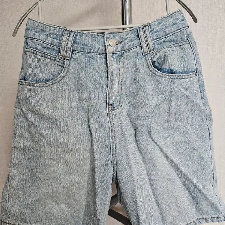 [BUNJANG] Plastic Island Half Denim Shorts / 플라스틱아일랜드 하프데님팬츠 반바지