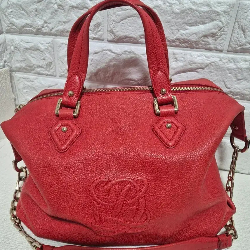 [BUNJANG] Louis Quatorze Leather Shoulder Bag / 루이까또즈