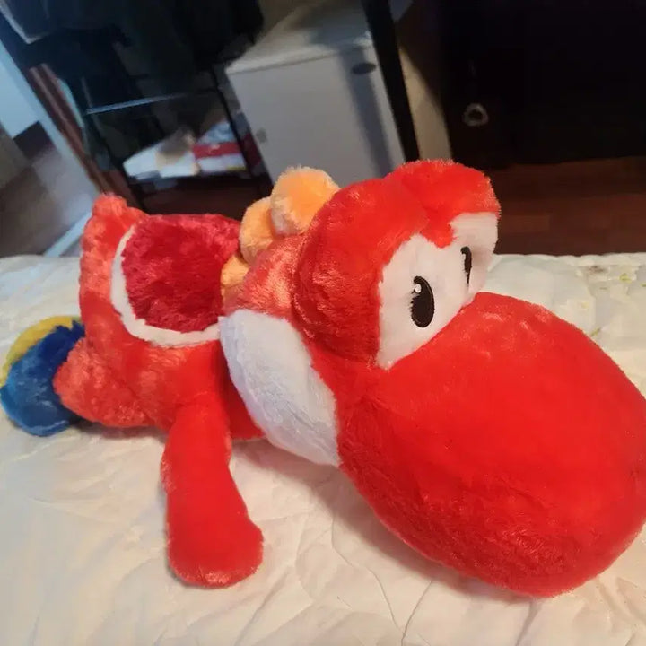 [BUNJANG] Nintendo Red Yoshi Plush Doll 53cm / 일본정품 닌텐도 빨간색 요시 인형 53cm
