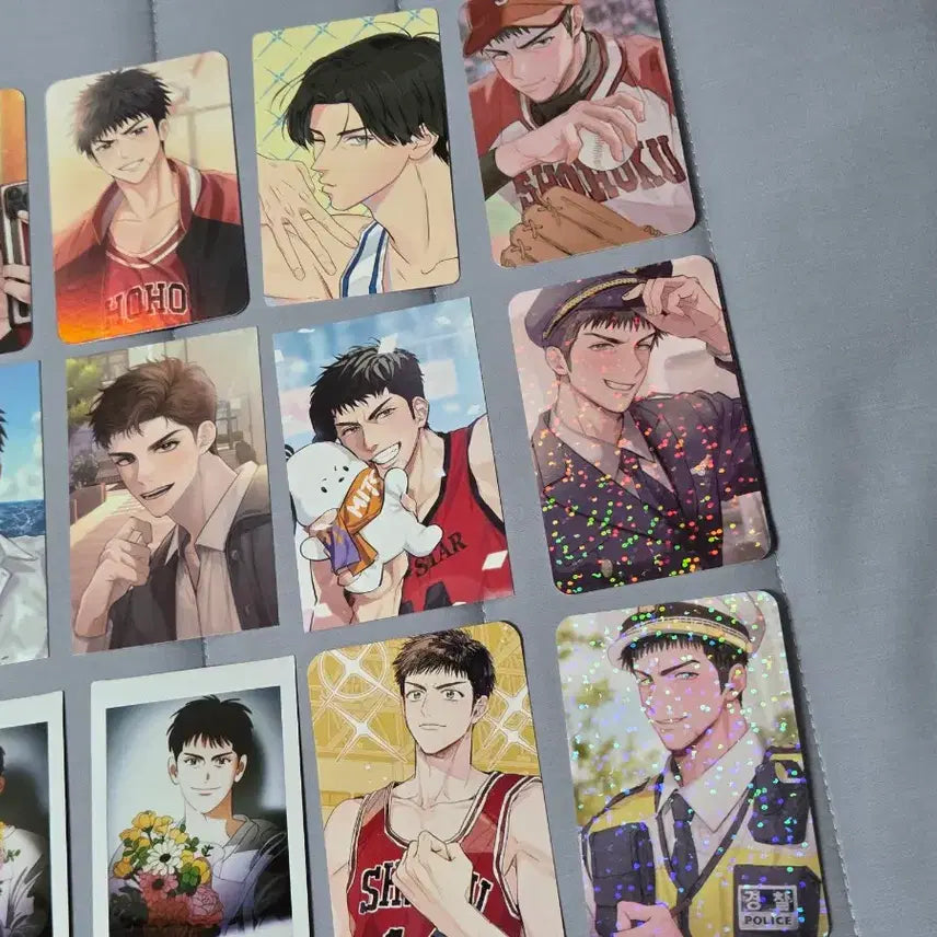 [BUNJANG] Slam Dunk Daeman Jeong Unofficial Photocard Set / 슬램덩크 정대만 비공굿 포토카드 포카 폴라 굿즈