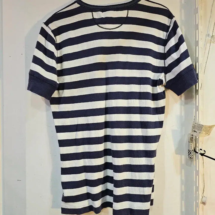 [BUNJANG] Lauren Jeans Striped Short Sleeve T-Shirt / <만원빈티지 >로렌진스 스트라이프 반팔 티셔츠