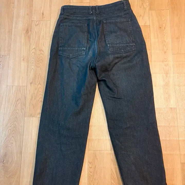 [BUNJANG] Roughside Drape Denim Black Size 2 / (2)러프사이드 드레이프 데님 블랙