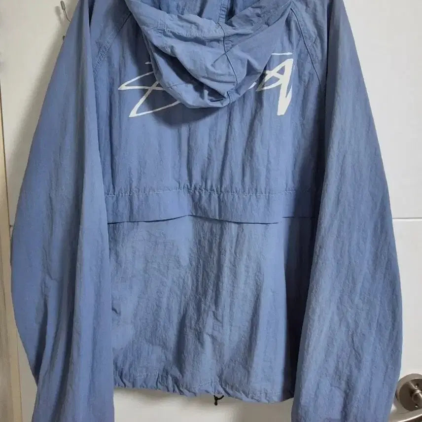 [BUNJANG] Stussy Wave Dye Jacket Laguna Blue L / 스투시 웨이브 다이 자켓 L 라구나블루