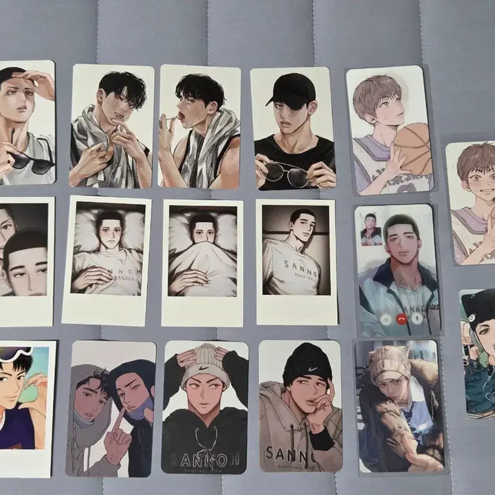 [BUNJANG] Slam Dunk Shohoku Team Unofficial Photocard Polaroids / 슬램덩크 정우성 이명헌 비공굿 포카 폴라