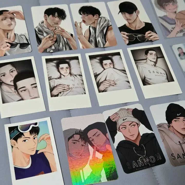[BUNJANG] Slam Dunk Shohoku Team Unofficial Photocard Polaroids / 슬램덩크 정우성 이명헌 비공굿 포카 폴라