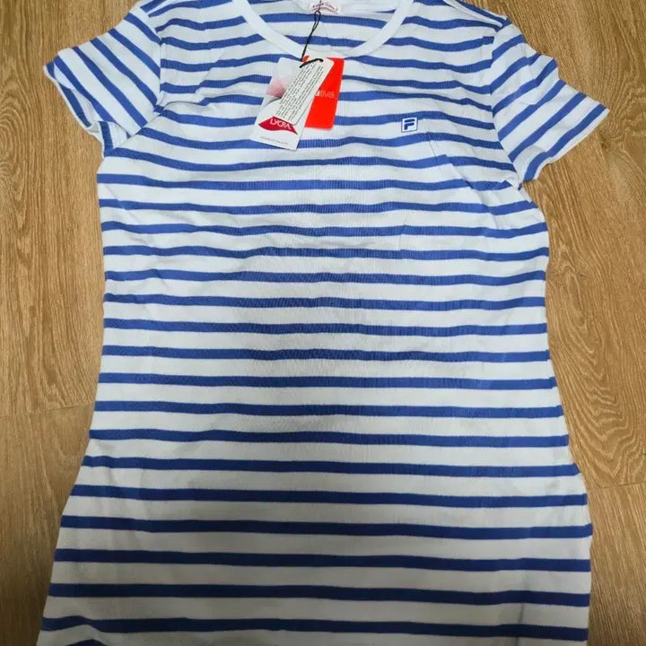 [BUNJANG] Fila Stripe T-shirt / 휠라 티셔츠 90 새제품