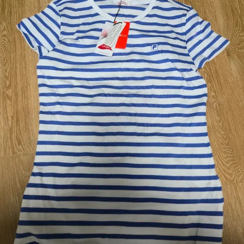 [BUNJANG] Fila Stripe T-shirt / 휠라 티셔츠 90 새제품