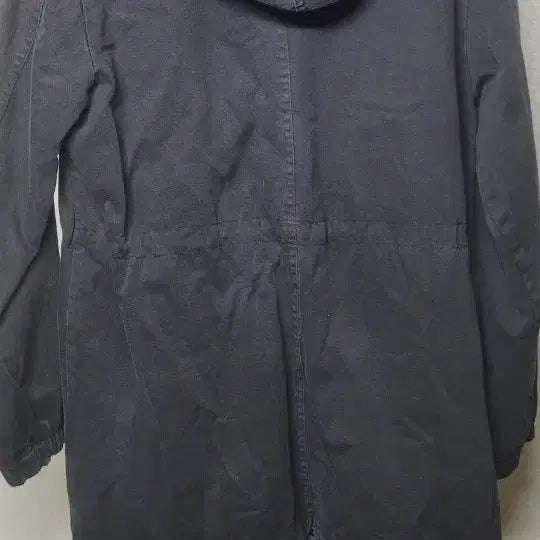 [BUNJANG] Black Hooded Field Jacket / 후드 야상 점퍼 블랙100