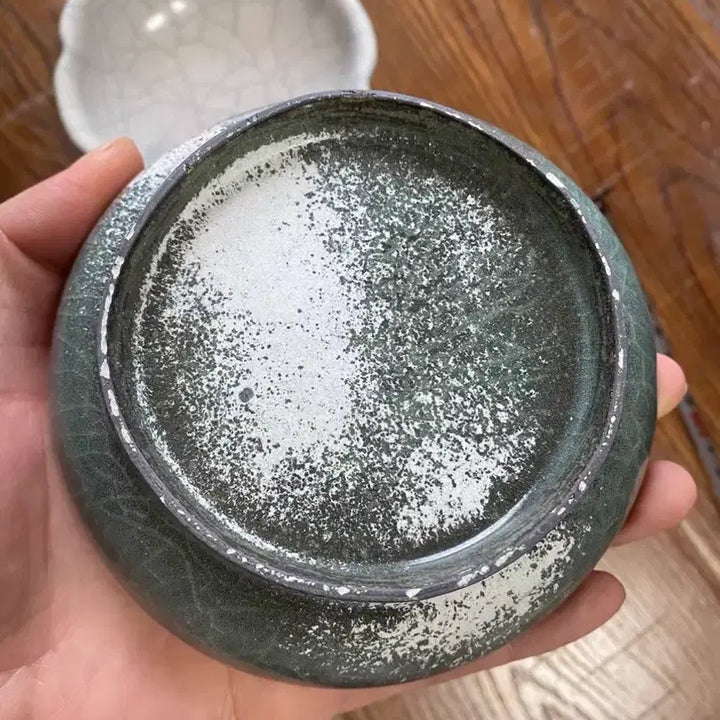 [BUNJANG] Authentic Celadon Porcelain Yuan Dynasty Tea Coaster / 진품 청나라초기 용천요(운송시간10일)