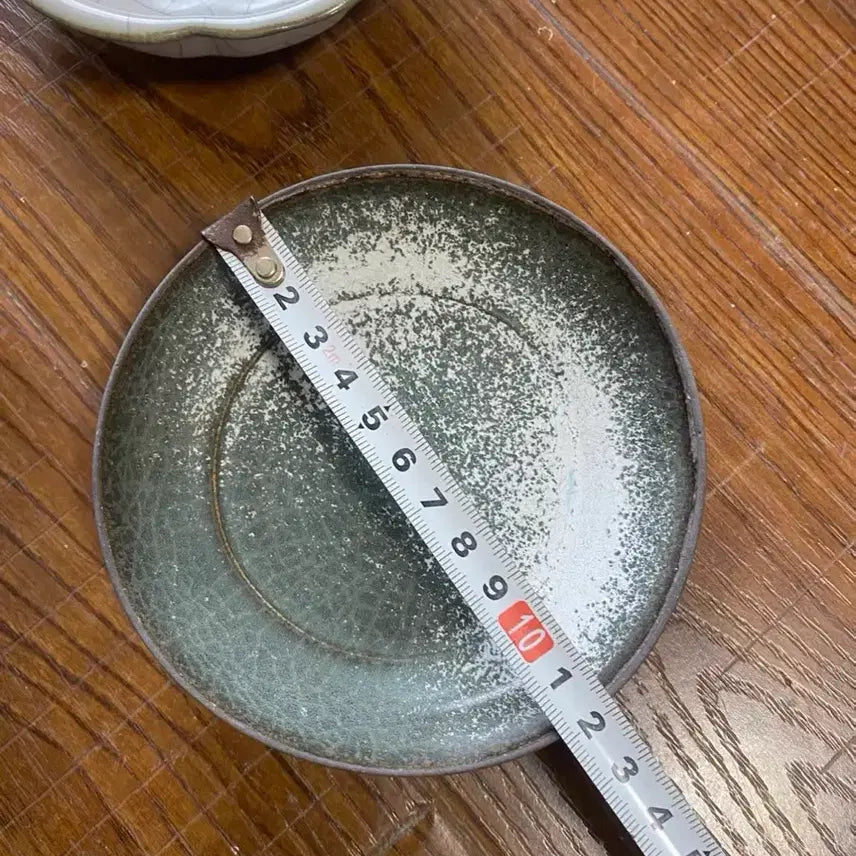 [BUNJANG] Authentic Celadon Porcelain Yuan Dynasty Tea Coaster / 진품 청나라초기 용천요(운송시간10일)