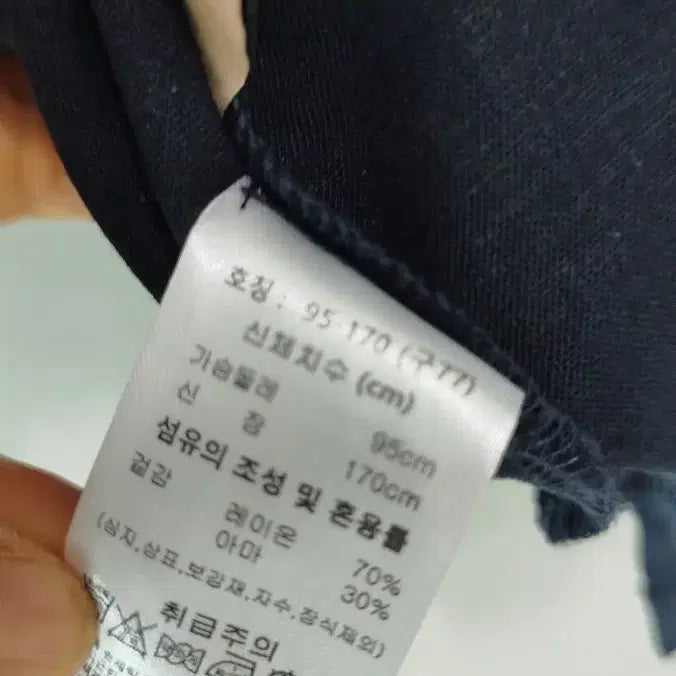 [SOLD OUT] 새옷 88 다크 네이비  레이온 혼방 등뒤 주름 주머니0 자켓형 블라우스