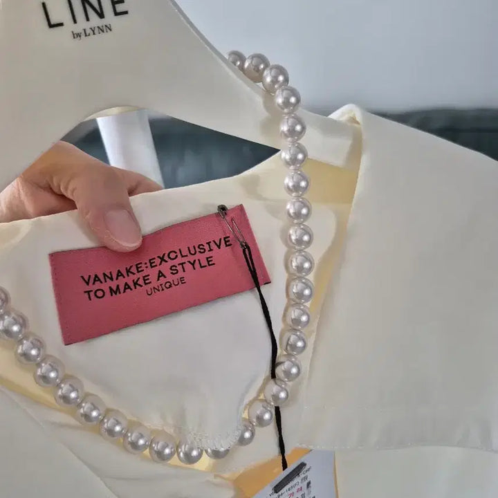 [BUNJANG] BANEIK Sailor Collar Blouse S Ivory / 반에이크 세일러 카라 블라우스 S 택채 새것