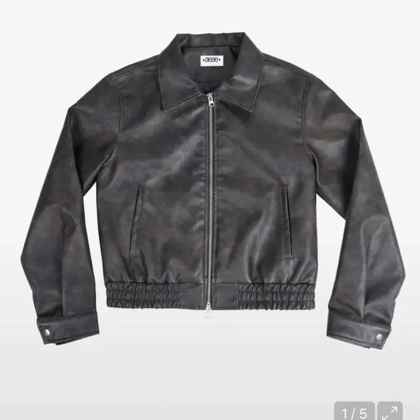 [BUNJANG] AEAE Leather Jacket / 에이이에이이 aeae 레더자켓