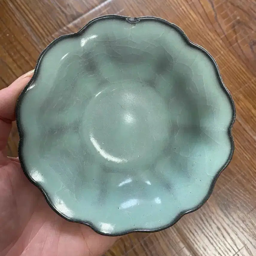 [BUNJANG] Qing Dynasty Celadon Tea Cup / 진품 청나라초기 용천요(운송시간12일)