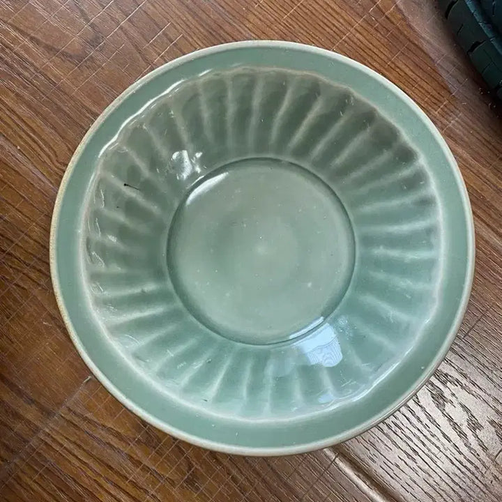 [BUNJANG] Authentic Qing Dynasty Mid-Period Longquan Celadon Vase / 진품  명나라 말기 용천요