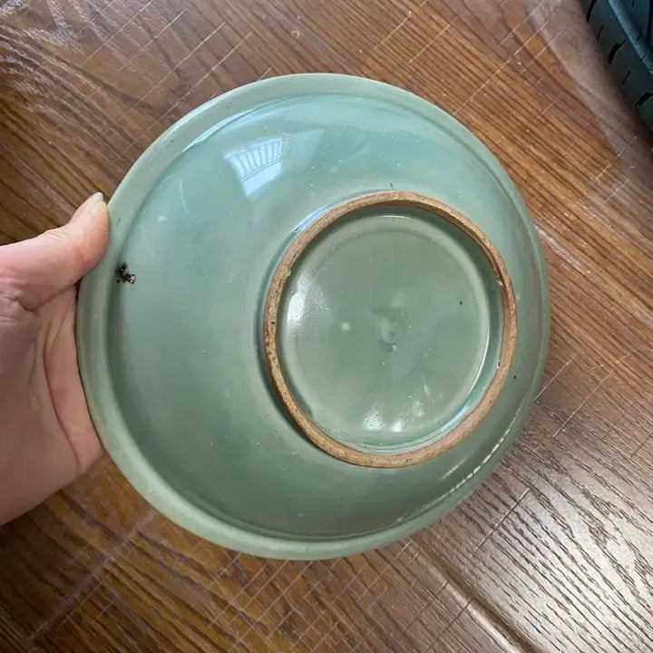 [BUNJANG] Authentic Qing Dynasty Mid-Period Longquan Celadon Vase / 진품  명나라 말기 용천요
