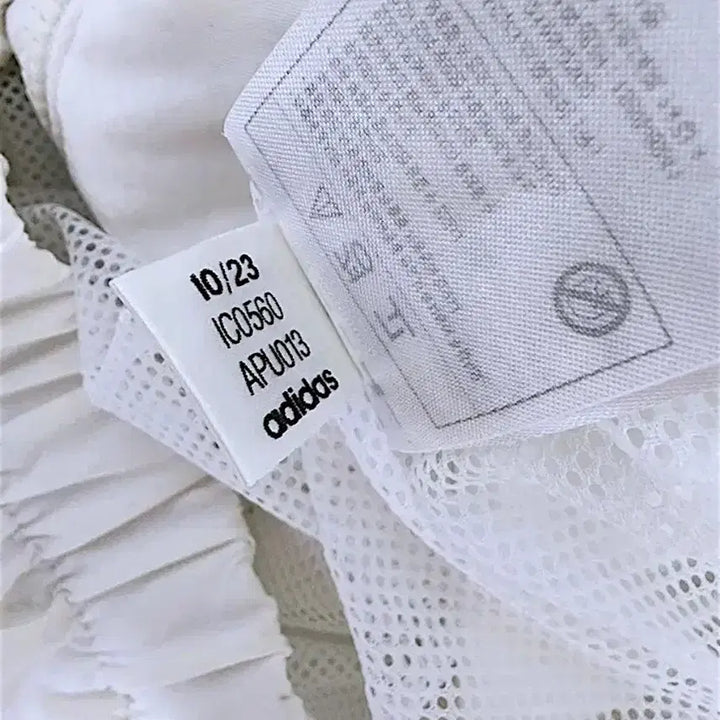[BUNJANG] Adidas White Y2K Crop Windbreaker Track Top / 361아디다스바람막이 화이트 트랙탑 y2k크롭바람막이 윈드브레이크