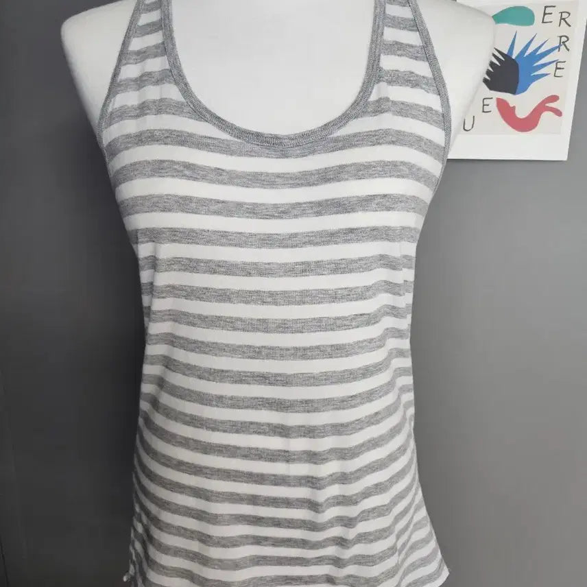 [BUNJANG] Stripe Sleeveless Top / 스트라이프 민소매 나시