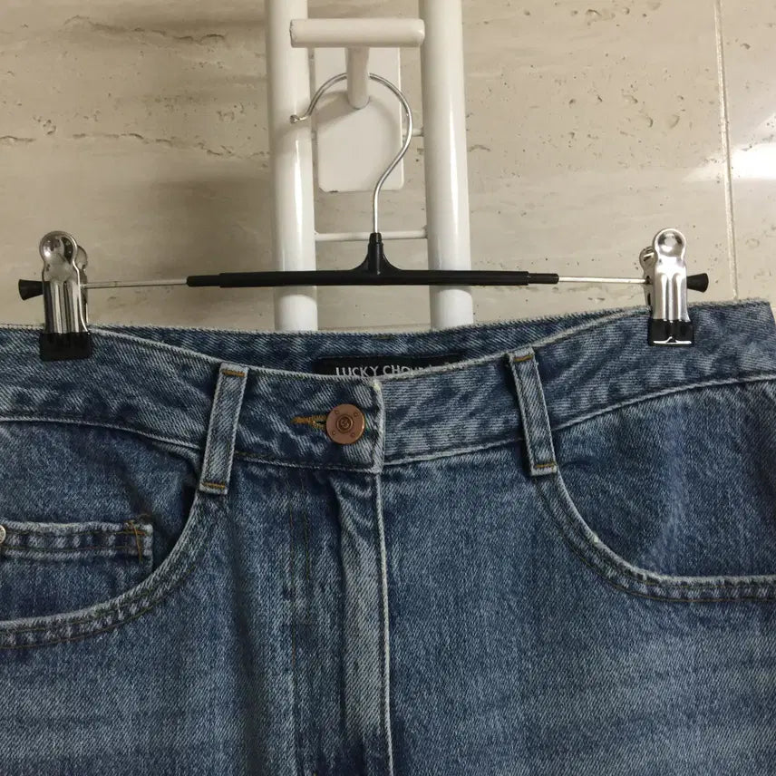 [BUNJANG] Lucky Chouette 23 Denim Pants Size 27 / 럭키슈에뜨 23 데님 팬츠 27