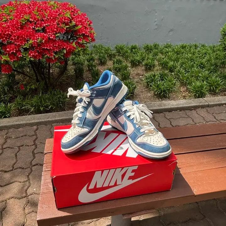 [BUNJANG] Nike Dunk Low Retro SE Industrial Blue Sneakers / 나이키 덩크로우 레트로 se 인더스트리얼 블루 265mm 블루