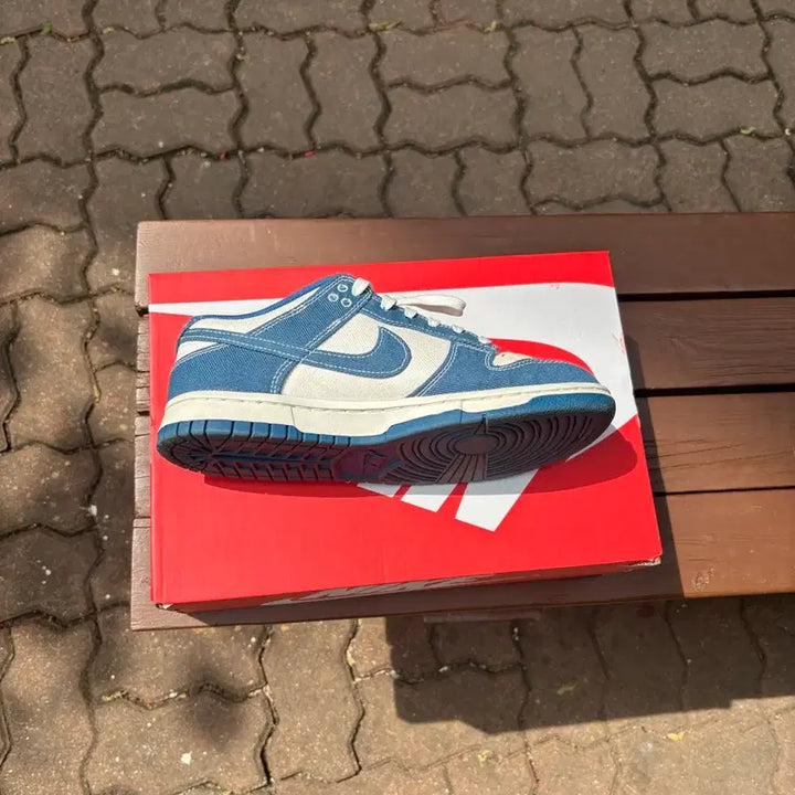 [BUNJANG] Nike Dunk Low Retro SE Industrial Blue Sneakers / 나이키 덩크로우 레트로 se 인더스트리얼 블루 265mm 블루