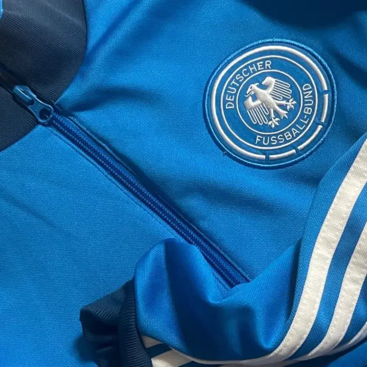 [BUNJANG] Adidas Germany Track Top Jersey Blue Size 95 / 아디다스 져지 독일 트랙탑 블루 파랑 95