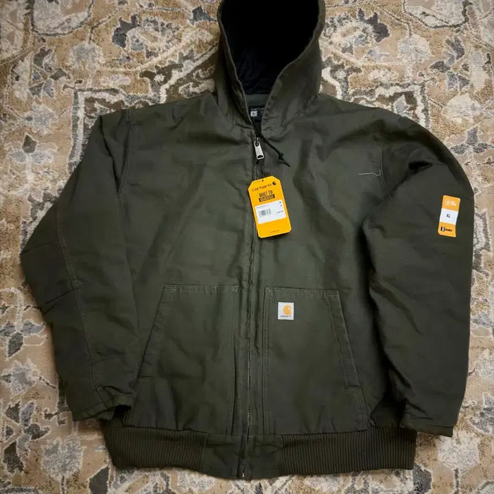 [BUNJANG] Carhartt 104050 Washed Duck Active Jacket - MOS (Moss) XL / [칼하트]  104050 워시드 덕 액티브 자켓 - MOS(모스) XL