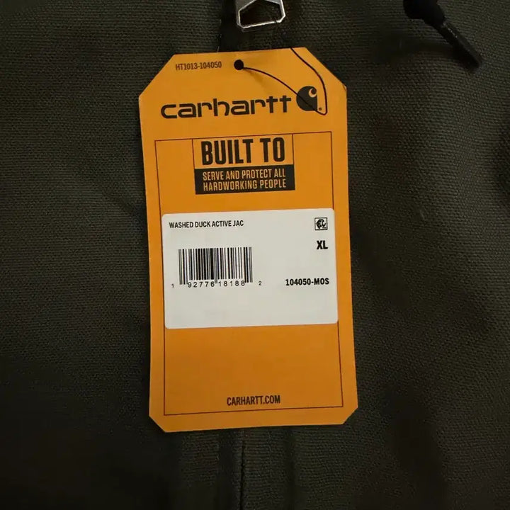 [BUNJANG] Carhartt 104050 Washed Duck Active Jacket - MOS (Moss) XL / [칼하트]  104050 워시드 덕 액티브 자켓 - MOS(모스) XL