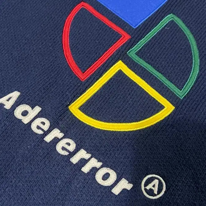 [BUNJANG] ADERERROR Navy Knit Sweater / 아더에러 네이비 컬러 니트 스웨터