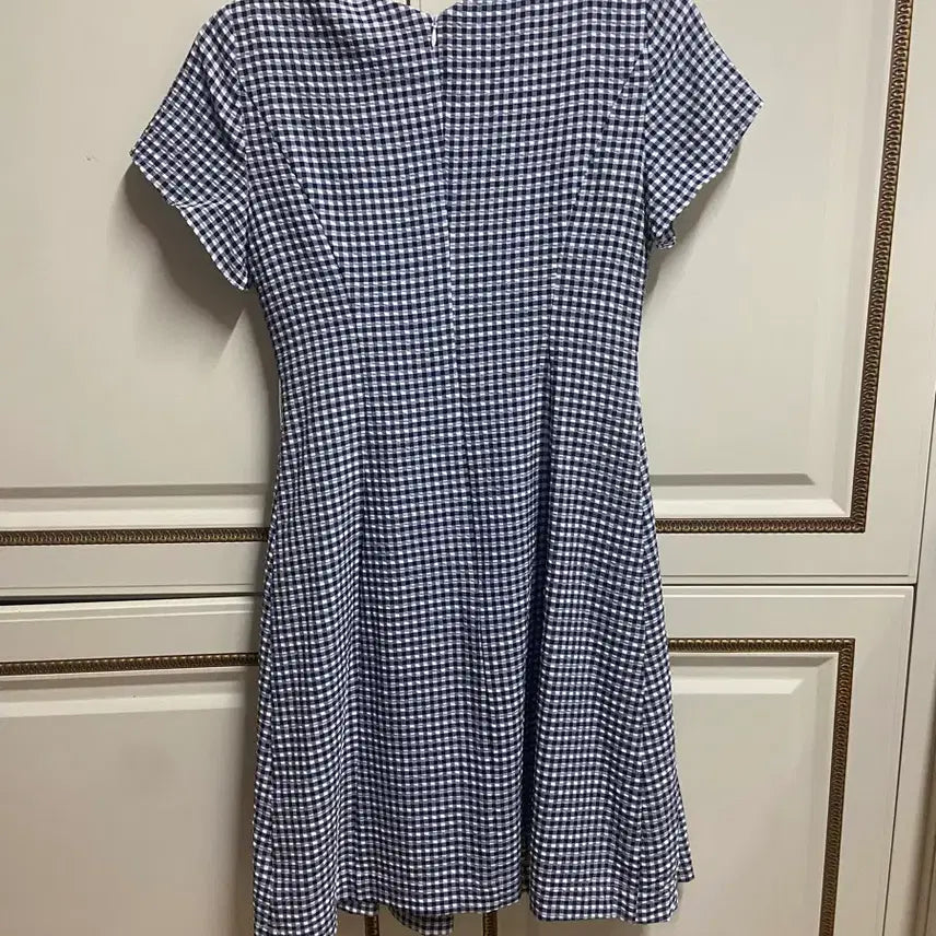 [BUNJANG] JJ JIGOTT Checked Mini Dress / JJ지고트 체크 원피스(미사용)