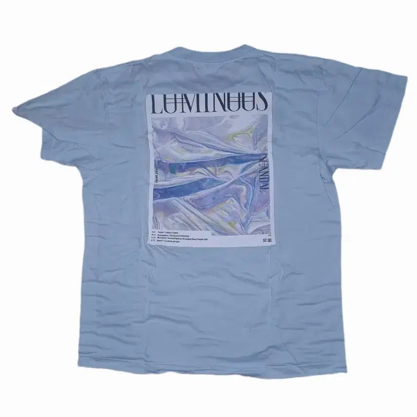 [BUNJANG] SCANDAL Luminous Overseas Tour T-shirt M / SCANDAL 스캔달 스캔들 루미너스 해외 투어 티셔츠 M 내한 한국