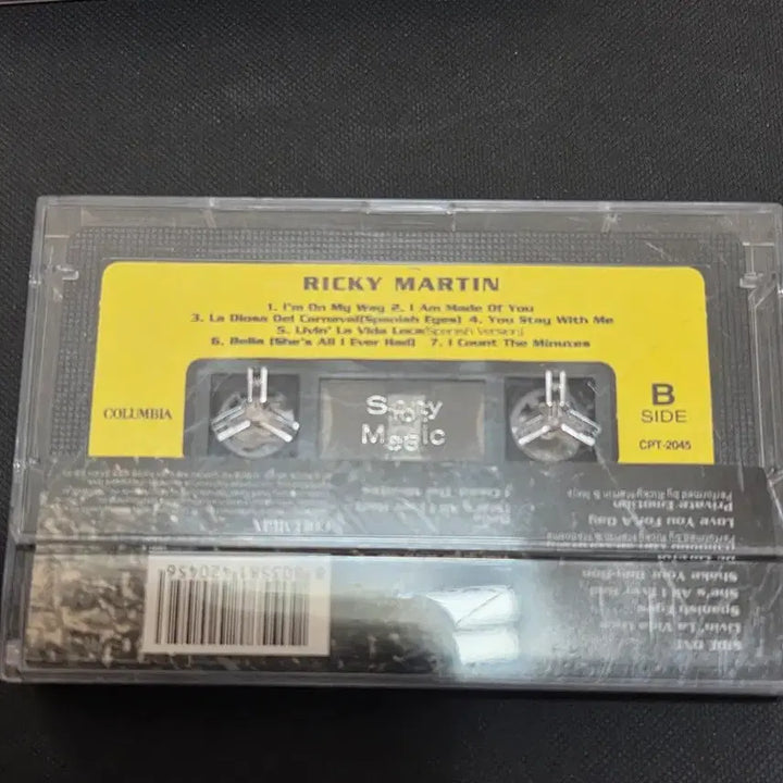 [BUNJANG] Ricky Martin Cassette Tape / 리키 마틴 카세트 테이프 Ricky Martin