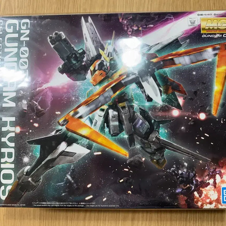 [BUNJANG] MG Gundam Kyrios Gundam 00 Alloy Frame Model Kit / MG 건담 큐리오스 건담00 미개봉 합금프레임