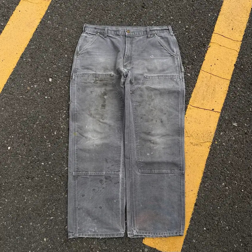 [BUNJANG] Carhartt B01 GVL Double Knee Carpenter Pants / OG 칼하트 B01 GVL 더블니 카펜터 팬츠