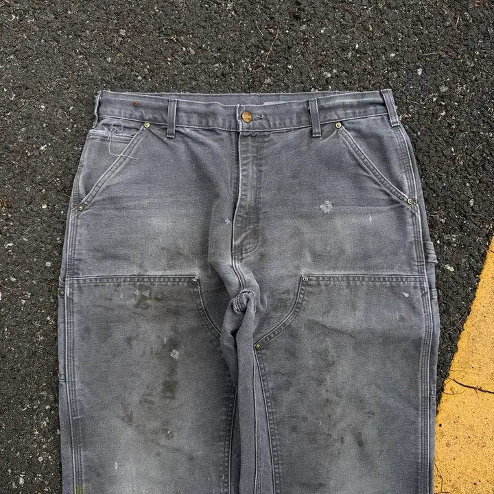 [BUNJANG] Carhartt B01 GVL Double Knee Carpenter Pants / OG 칼하트 B01 GVL 더블니 카펜터 팬츠