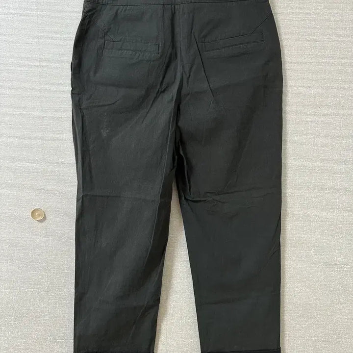 [BUNJANG] SJSJ 9-Length Cotton Pants Khaki / sjsj 9부 바지 카키