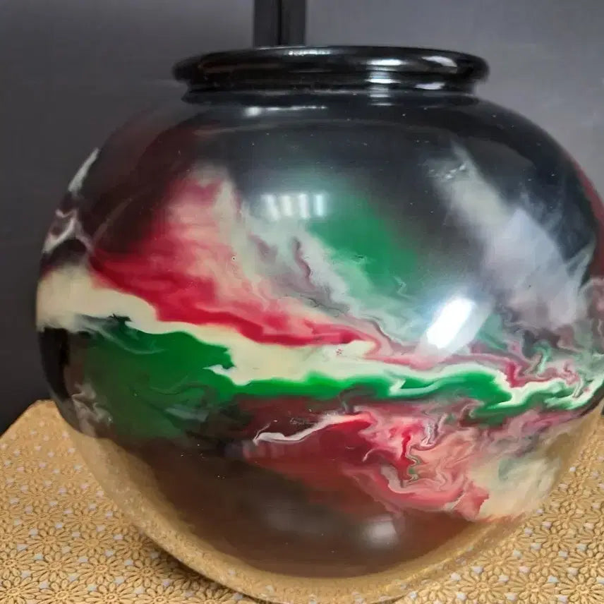 [BUNJANG] Watae Moon Jar (Approx. 26cm Height) - Yo-Byun Porcelain / 와태 달항아리 요변도자기(높이약 26cm)